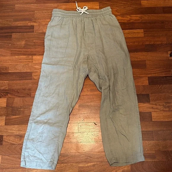 Assembly Label Linen Pants - Picture 1 of 4